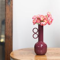 Article Bouquet de renoncules artificielles, décoration de table élégante, 32 cm, 5 pièces