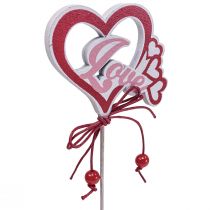 Article Plug fleur plug déco &quot;Love&quot; Saint Valentin 25,5cm 16pcs