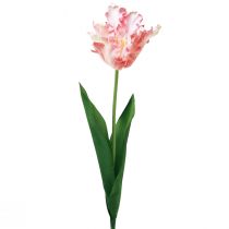 Article Fleur artificielle tulipe perroquet tulipe artificielle rose 69cm