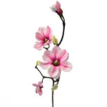 Article Branche de Magnolia Artificielle Magnolia Artificiel Rose 59cm 3pcs