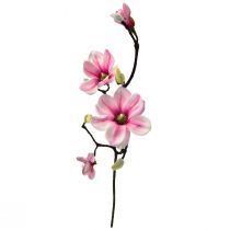 Article Branche de Magnolia Artificielle Magnolia Artificiel Rose 59cm 3pcs