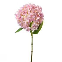 Article Hortensia artificielle rose clair fleur artificielle fleur de jardin 65cm