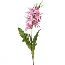 Article Fleurs artificielles, fleurs en soie décoratives lys rose 97cm