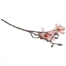 Article Branche de magnolia magnolia saumon artificiel 58cm