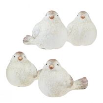Article Décoration de table décoration de printemps figurines d&#39;oiseaux décoratives 8,5 cm 4 pièces