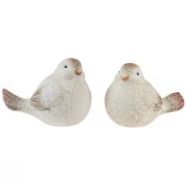 Article Décoration de table décoration printanière figurines d&#39;oiseaux décoratives 11,5/12,5 cm 2 pcs