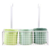 Article Pot de fleur à suspendre décoration balcon décoration cuisine L26cm