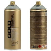 Article Spray Peinture Spray Gris Montana Gold Toit Mat 400ml