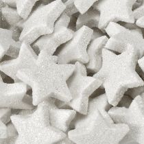Article Étoiles dispersées avec crème pailletée 2,5 cm 96 pièces