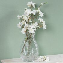 Article Vase en verre en forme de poisson décoratif pour une décoration harmonieuse, 24,5 cm