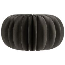 Article Anneau décoratif en papier nid d'abeille en forme de citrouille, 24 cm, lot de 4