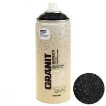 Article Peinture spray effet spray peinture granit Montana Black 400ml