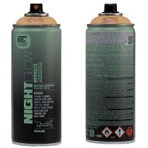 Article Bombe de peinture fluorescente Nightglow Orange Neon 400 ml