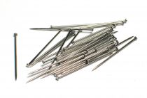Article Épingles en Fer Argenté Brillant Nickelé 105/30mm 500g