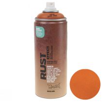 Spray effet rouille spray rouille intérieur/extérieur brun orangé 400ml