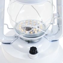 Lampe à pétrole lanterne LED blanc chaud dimmable H34.5cm