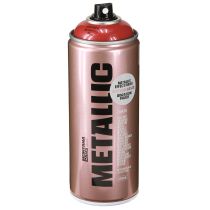 Article Spray acrylique métallisé rouge Montana Cans effet spray 400 ml
