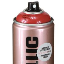 Article Spray acrylique métallisé rouge Montana Cans effet spray 400 ml