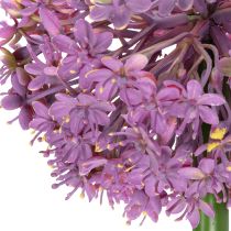 Article Fleur d'ail artificielle, oignon ornemental, décoration élégante pour la chambre, 90 cm