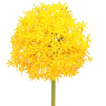 Article Allium Fleur Jaune Oignon Artificiel 80cm Ø14,5cm 2pcs