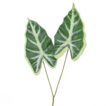 Article Alocasia Éléphant Oreille Flèche Feuille Plantes Artificielles Vert 55cm