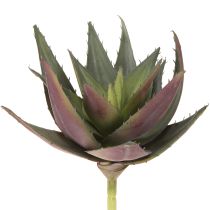 Article Plante Artificielle Aloe Vera Plantes Succulentes Artificielles Violettes Ø18cm