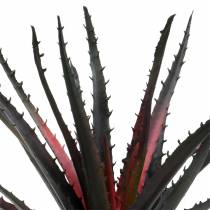 Aloe vera violet artificiel 26cm