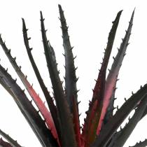 Article Aloe Vera violet artificiel 26cm
