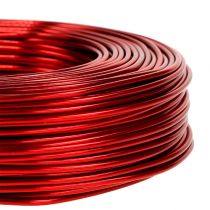 Article Fil en aluminium Ø 2 mm 500 g 60 m rouge