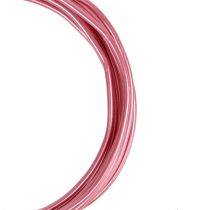 Article Fil aluminium 2mm rose 3m