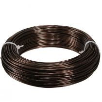 Article Fil d&#39;aluminium fil artisanal marron fil d&#39;aluminium Ø2mm 60m 500g