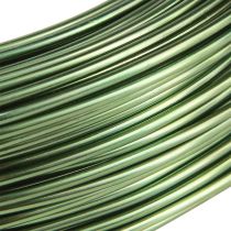 Article Fil aluminium vert Ø2mm fil craft vert foncé 500g 60m
