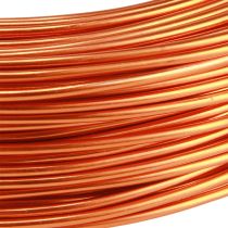 Article Fil aluminium orange Ø2mm fil aluminium craft 500g 60m