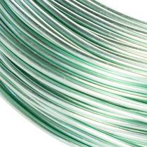 Article Fil d'aluminium décoratif de 2 mm, fil pour loisirs créatifs, 60 m, 500 g