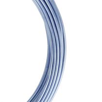 Fil aluminium bleu pastel Ø2mm 12m