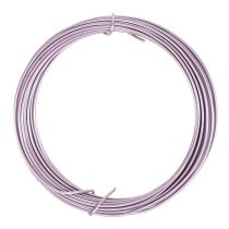 Article Fil aluminium violet pastel Ø2mm 12m