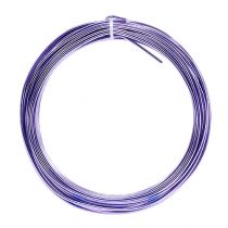 Article Fil d&#39;aluminium 2mm 100g lavande