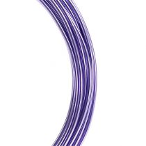 Article Fil d&#39;aluminium 2mm 100g lavande
