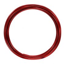 Article Fil d&#39;aluminium 2mm 100g rouge