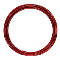 Article Fil aluminium 2mm 100g rouge