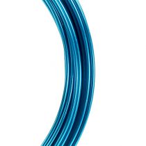 Article Fil d&#39;aluminium 2mm 100g turquoise