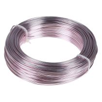 Article Fil aluminium Ø2mm fil décoratif rose rond 480g