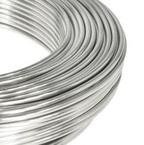 Article Fil d&#39;aluminium fil décoratif fil artisanal argent Ø3mm 1kg