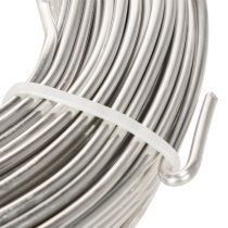 Article Fil d'aluminium argenté, 3 mm, fil pour loisirs créatifs, 1 kg