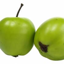 Article Fruit décoratif mini pomme vert artificiel 4,5cm 24pcs