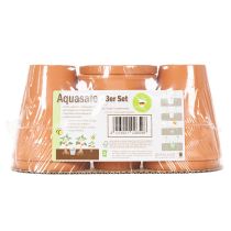 Article Réservoir d'eau Aquasafe avec fontaine à insectes pour jardin, balcon, terrasse, 12 cm, lot de 3
