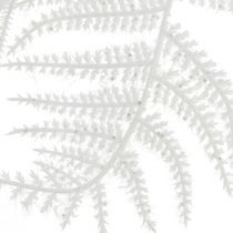 Article Asperges fougère d&#39;asperges artificielles paillettes blanches décoration d&#39;hiver 105cm