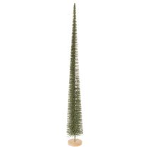 Article Sapin de Noël artificiel avec socle en bois pour décorations de Noël, 80 cm