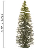 Article Sapin de Noël artificiel vert pour décoration hivernale, 70 cm