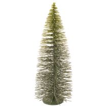Article Sapin de Noël artificiel vert avec support pour décoration de table, 90 cm